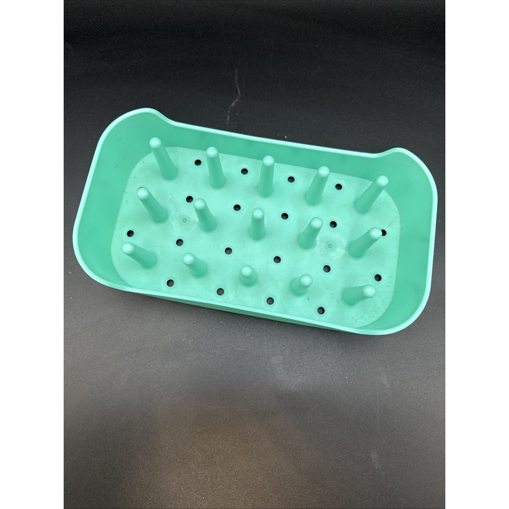 Lovevery Sustainable Sink Teal Dish Rack Drainer Only Replacement Kitchen Toy